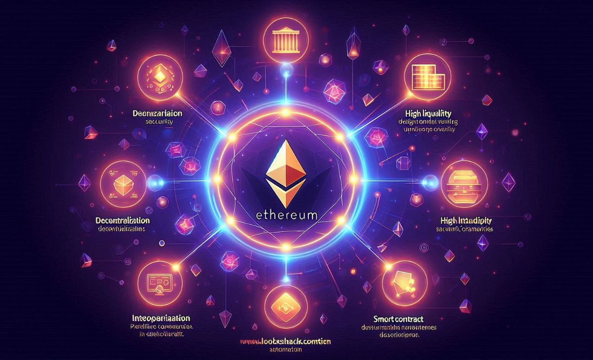 Ethereum offers transparency, security, and programmability for DeFi applications