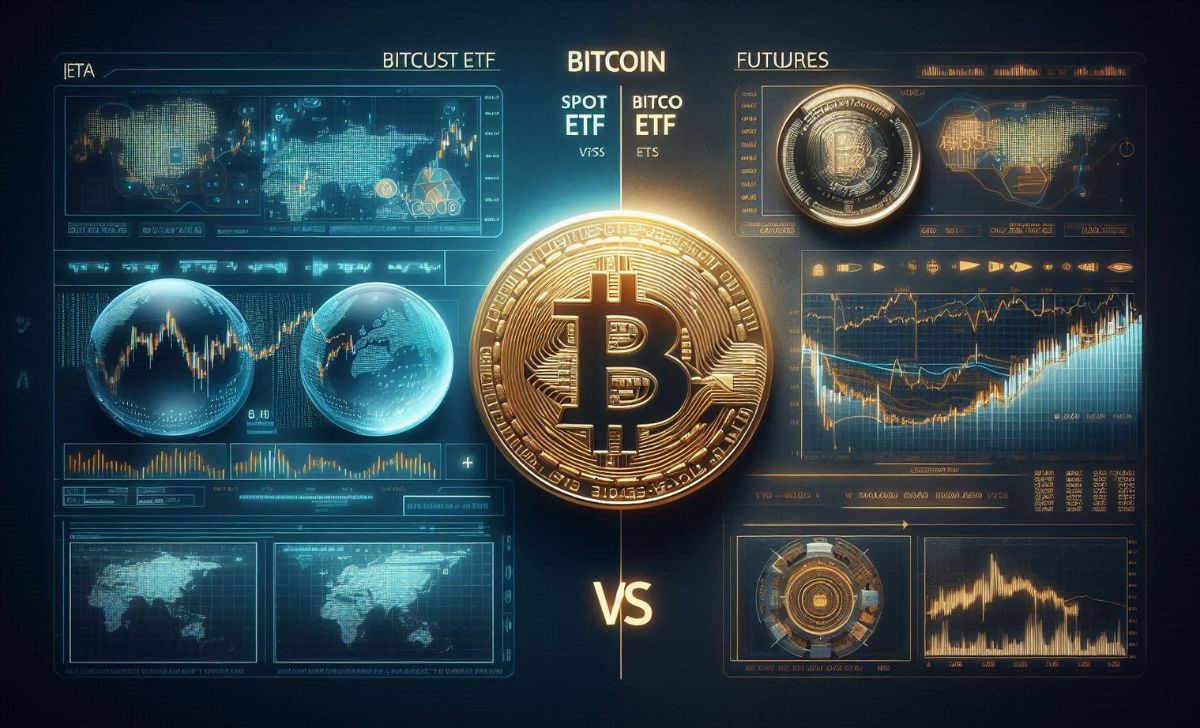 Bitcoin Spot ETFs hold actual Bitcoin, while Futures ETFs track price bets