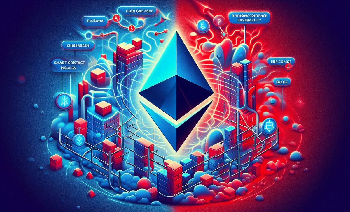Ethereum faces scalability, high gas fees, and network congestion in DeFi