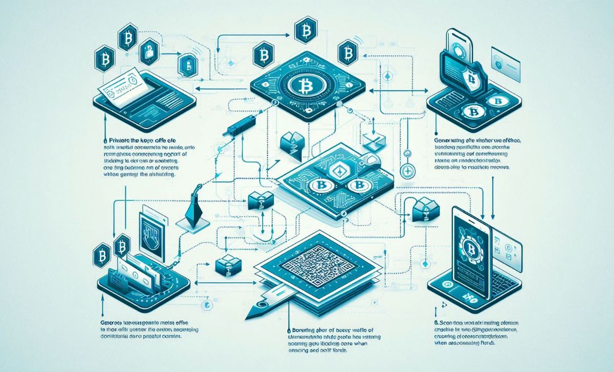 Paper wallet: keys printed on paper for offline crypto storage