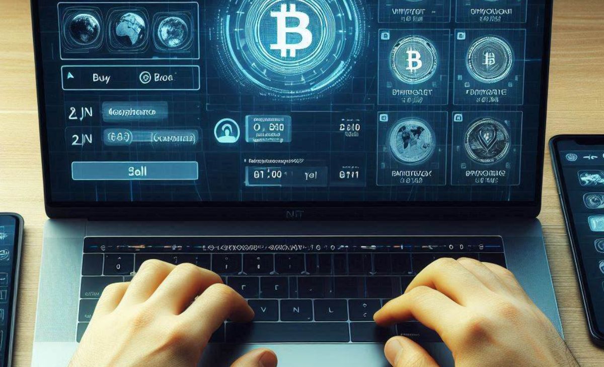Buy and sell NFTs through marketplaces like OpenSea using a crypto wallet