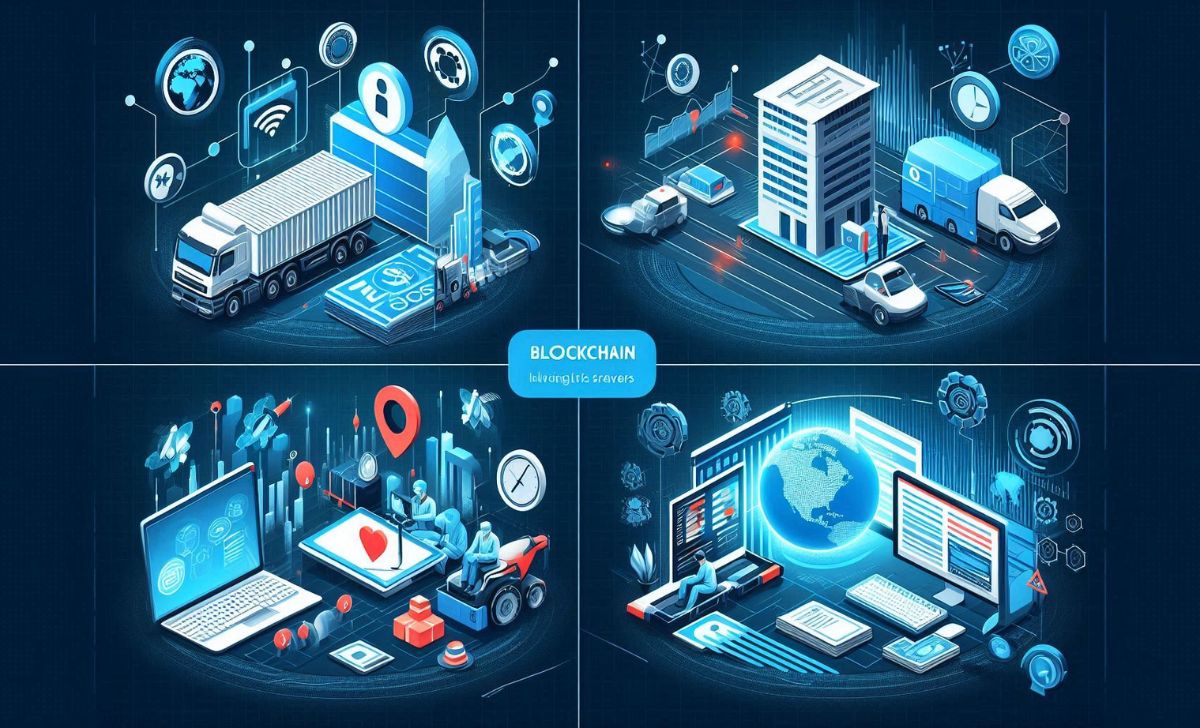 Blockchain helps track goods, secure data, and speed payments