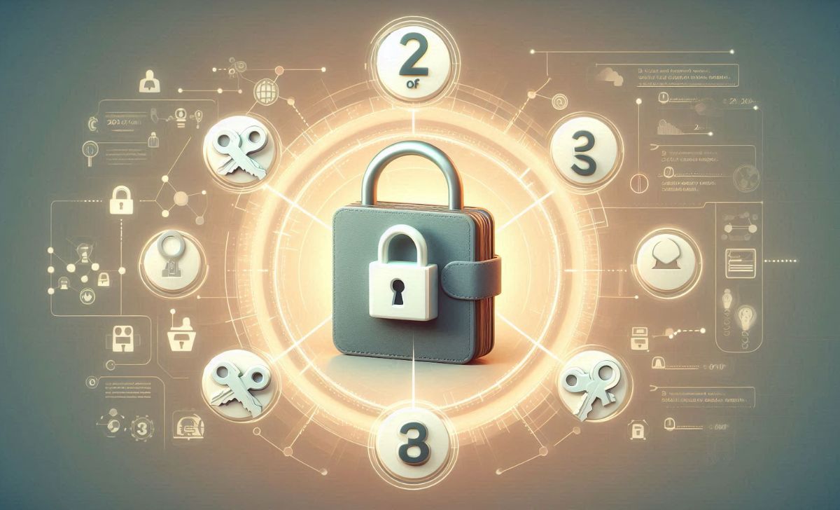 A multisig wallet requires multiple keys to approve a transaction