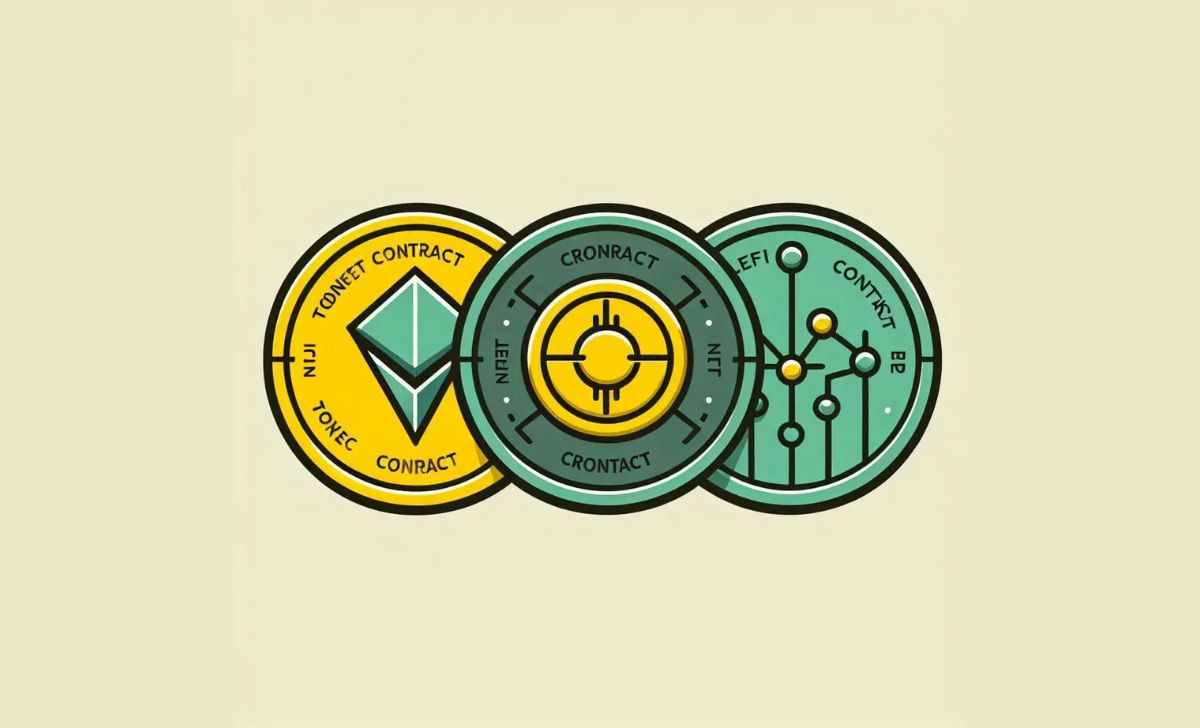 Token, NFT, DeFi, DAO, and smart wallet contract addresses are common types