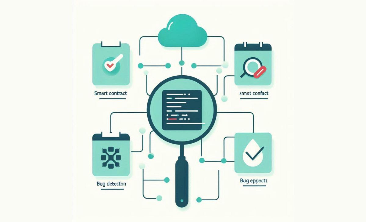 Auditors review code, run tests, find bugs, and report results for fixes.