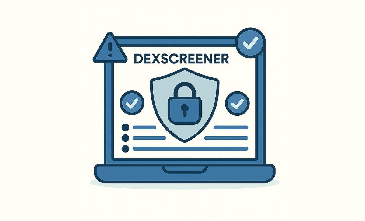 DexScreener is safe - it's a trusted analytics platform with SSL security