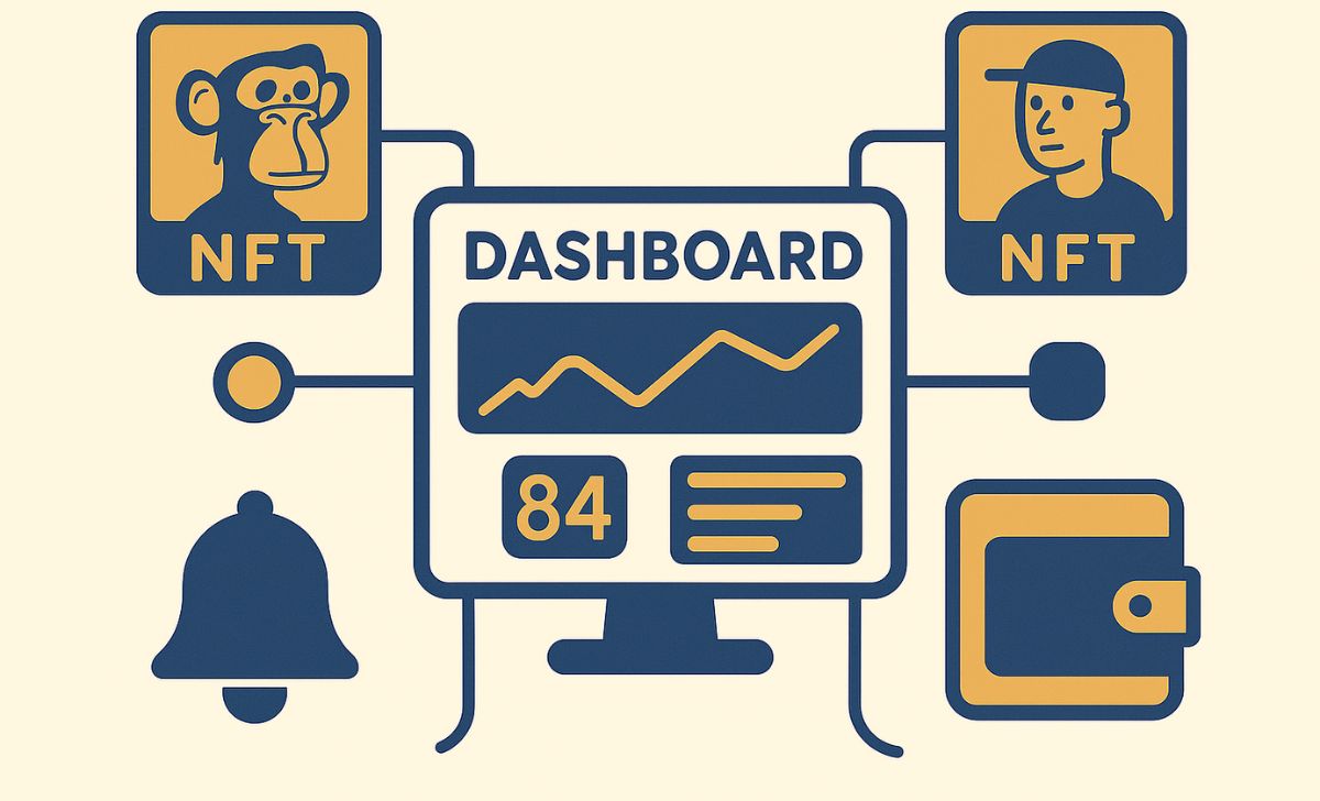 Real-time NFT tracking, portfolio tools, blockchain and Ethereum support