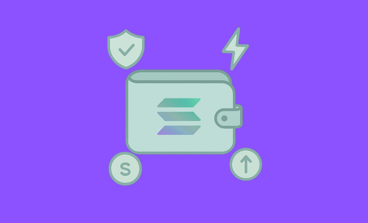Key features include support for SOL/SPL tokens, dApp access, security, and easy backup
