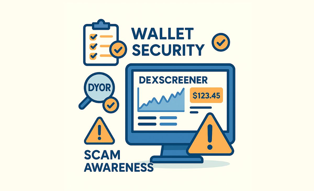 Verify contracts, use external security tools, avoid suspicious tokens, DYOR
