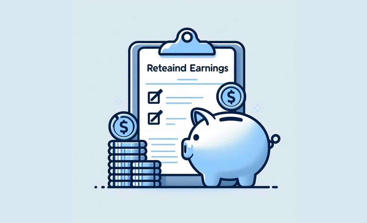 Retained earnings are profits kept for reinvestment after dividends paid