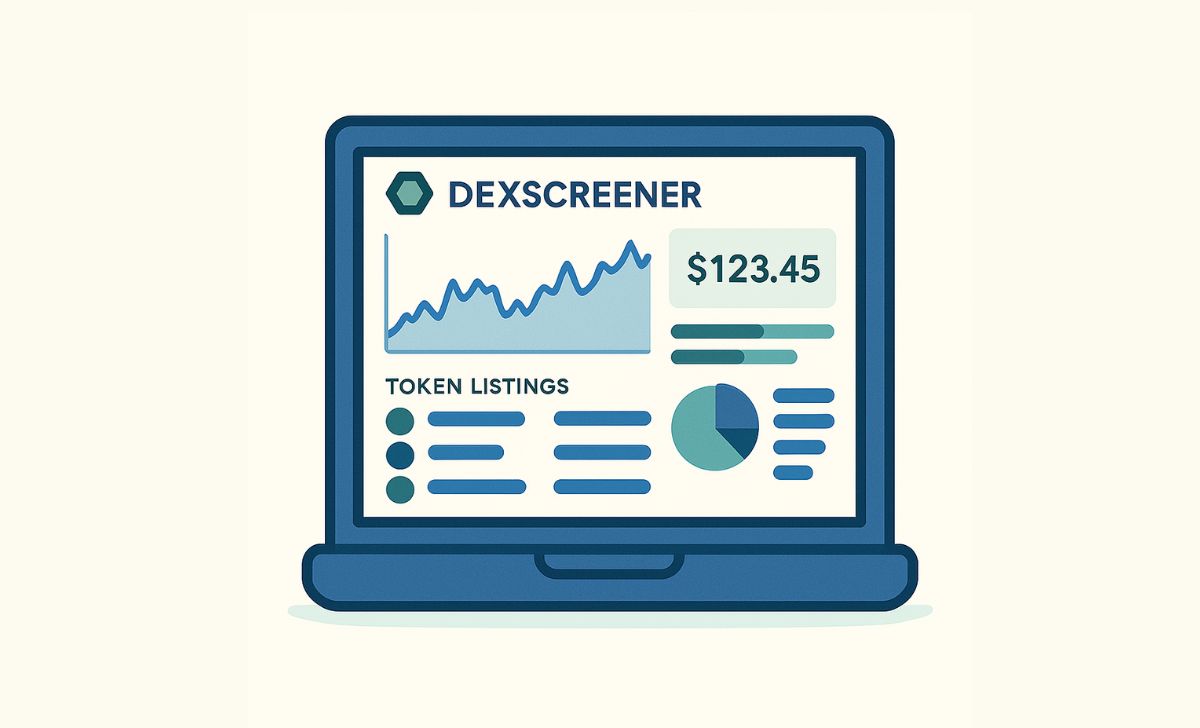 DexScreener is a real-time analytics platform for tracking DEX data across 80+ blockchains